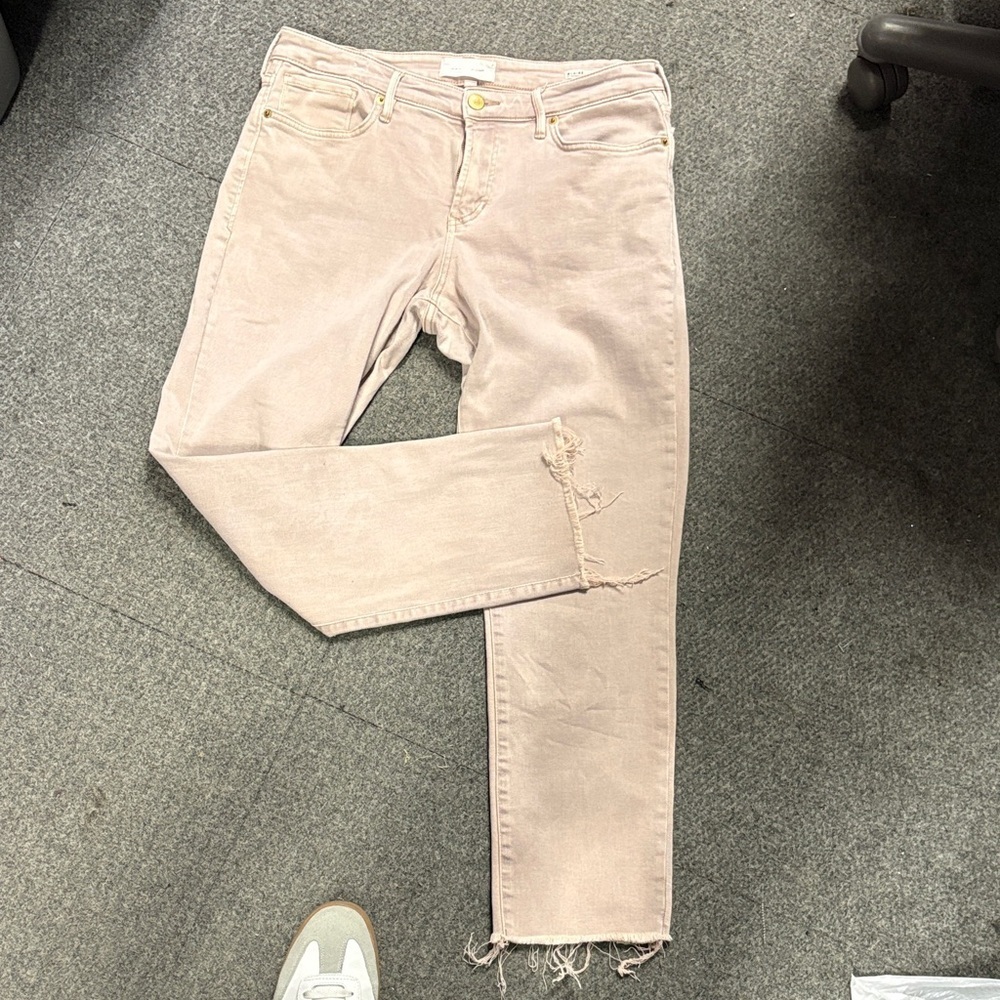 Dear John Blush Straight Leg Jeans